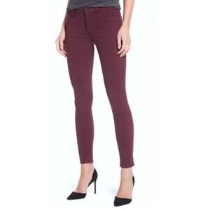 Vince Skinny Jeans in Shiraz Burgundy Size 29 NWT